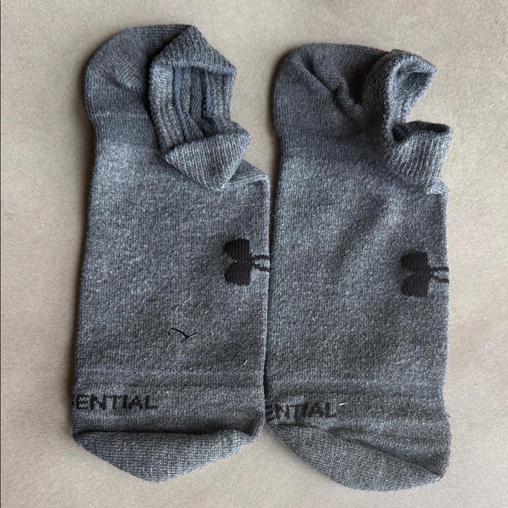 Puma Gray Athletic Ankle Socks